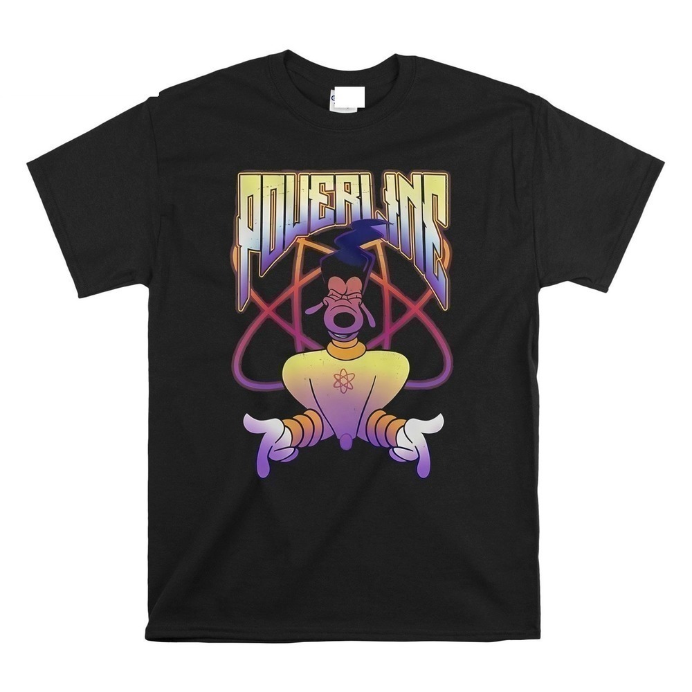 A Goofy Movie Powerline Disney Concert Retro Fan T-Shirt
